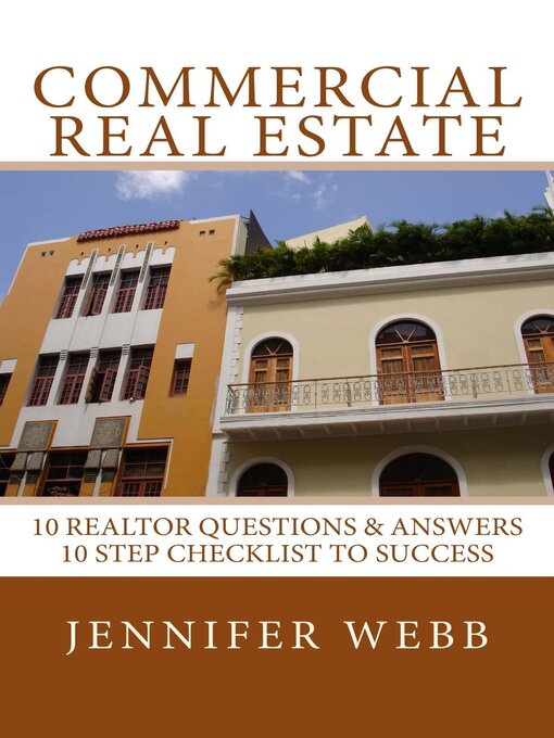 Title details for Commercial Real Estate by Jennifer Webb - Wait list